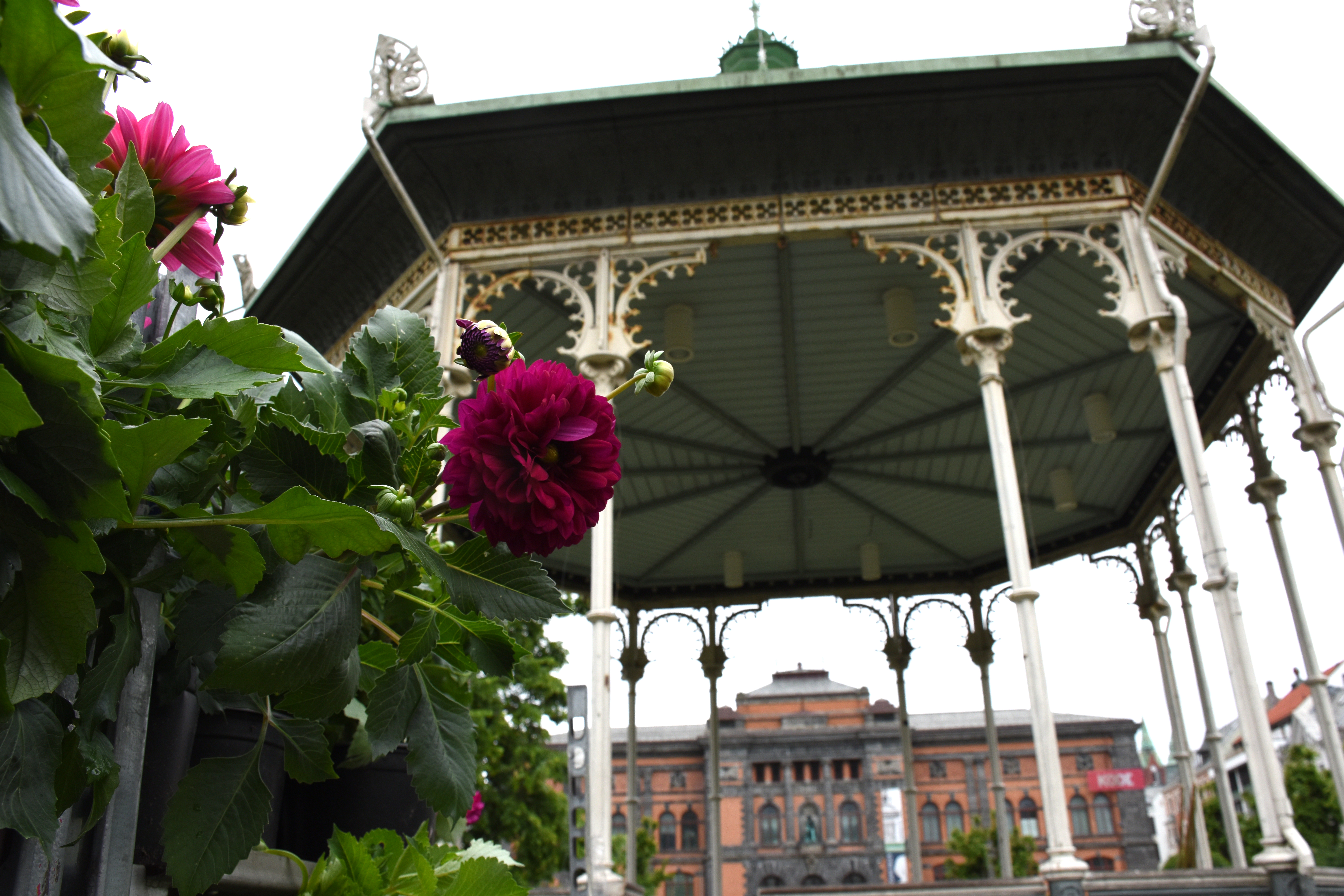 Paviljongen i Byparken /  Fotograf: Nina Blågestad